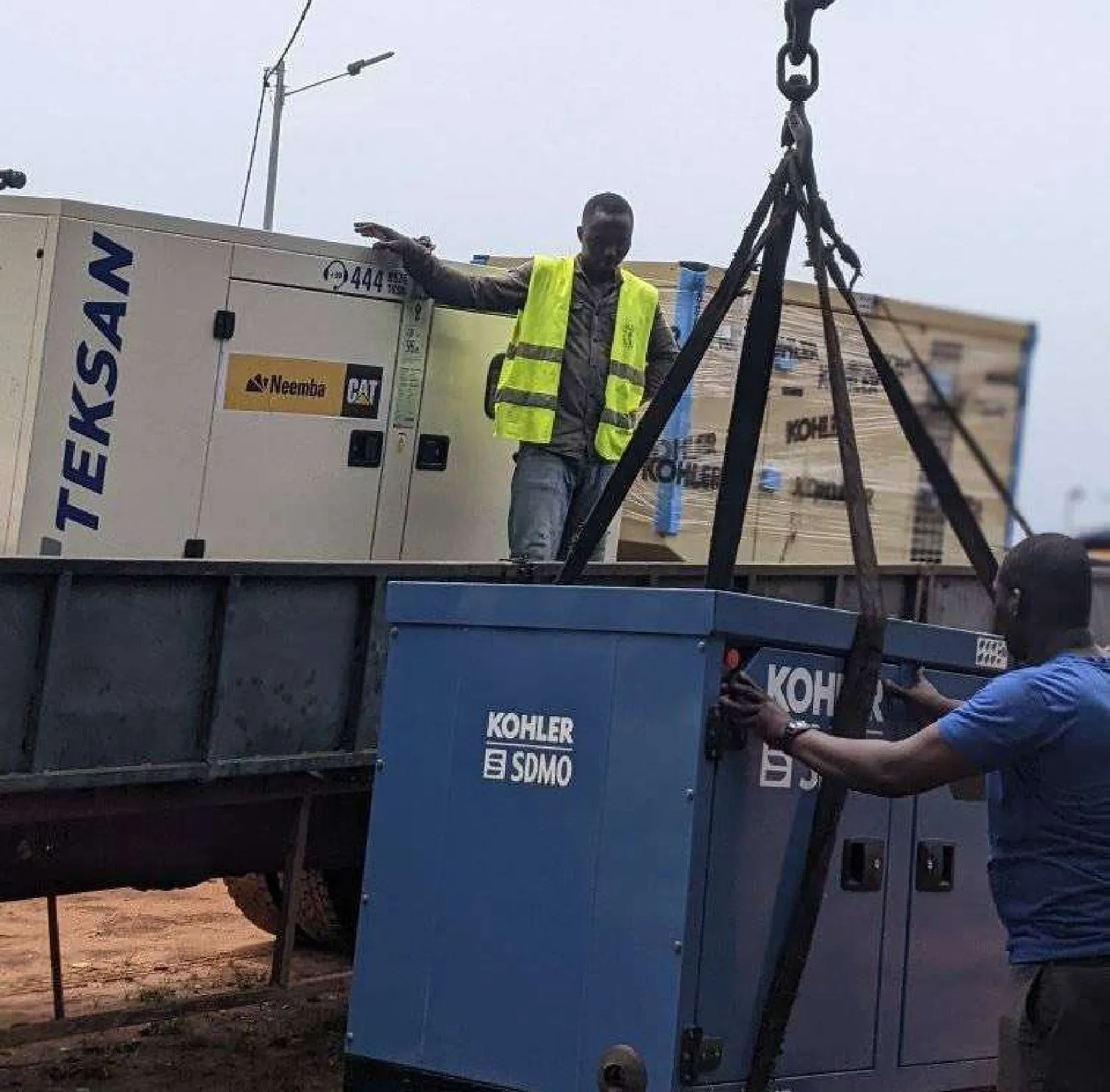 Installation réalisée par Dona Services